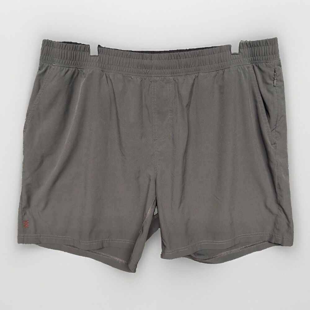 Rhone Mako Shorts Men’s 2XL Gray Performance Athletic Gym Training Workout - Picture 1 of 16
